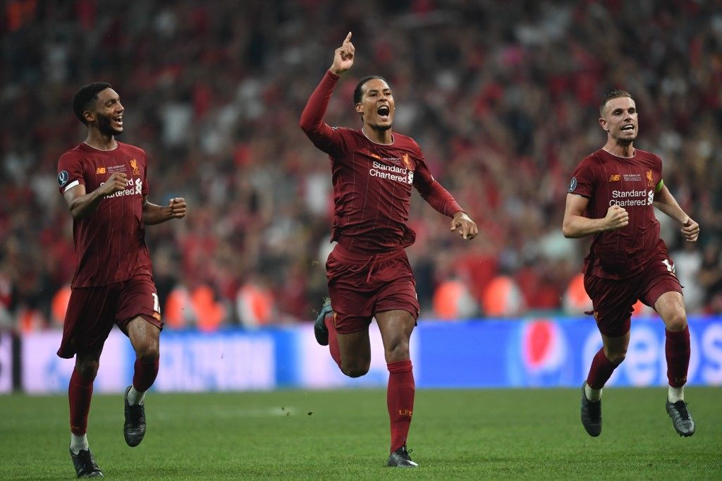 ليفربول يتوج بكأس السوبر الأوروبي