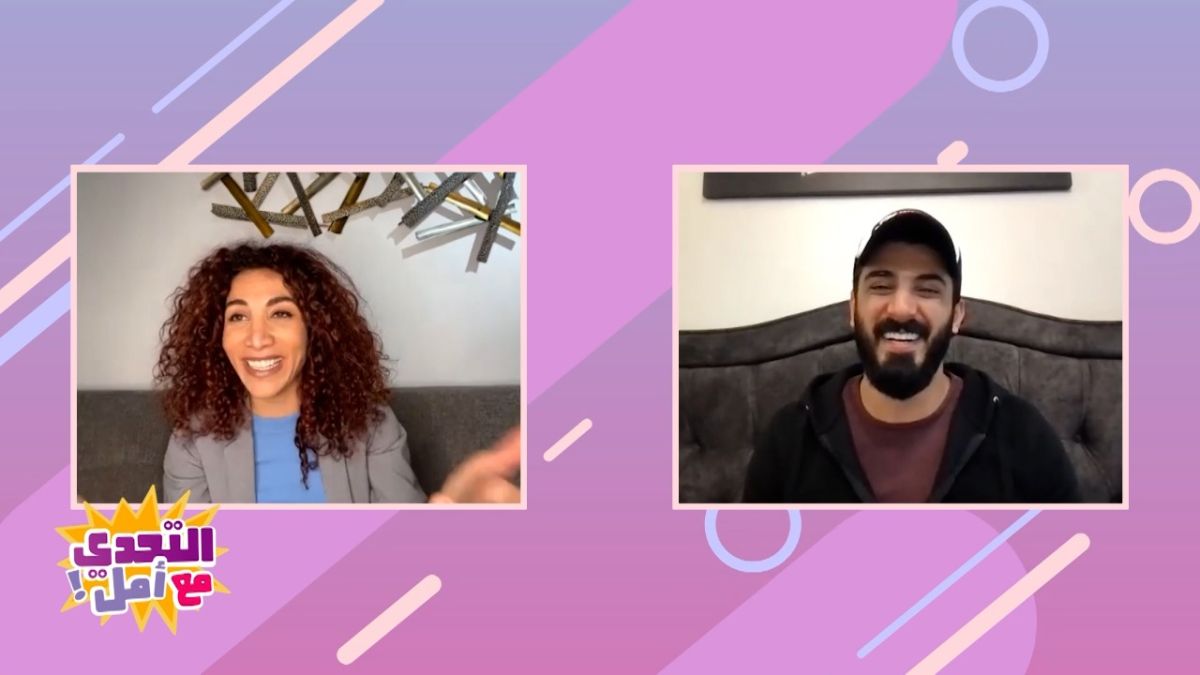 الفنان السوري إسماعيل تمر ضيف التحدي مع أمل.. ماذا حصل في تحدي الغناء دون لحن؟