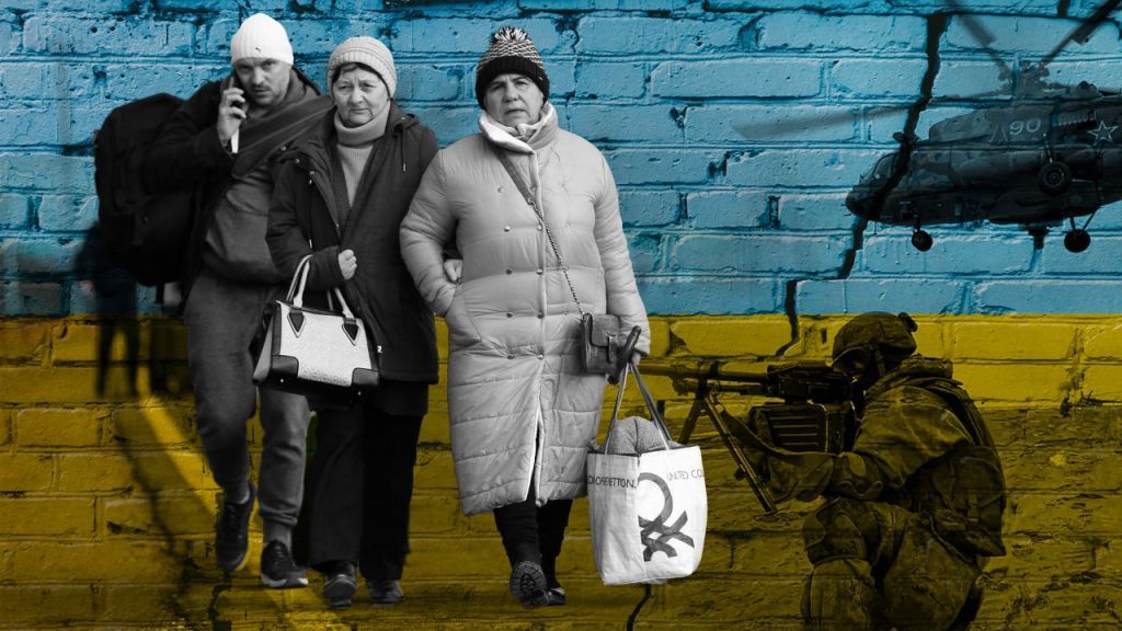 بالفيديو والصور.. حالة من الهلع في شوارع خاركيف