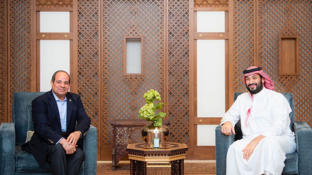 الرئيس المصري وولي العهد السعودي يبحثان الملفات الثنائية والإقليمية