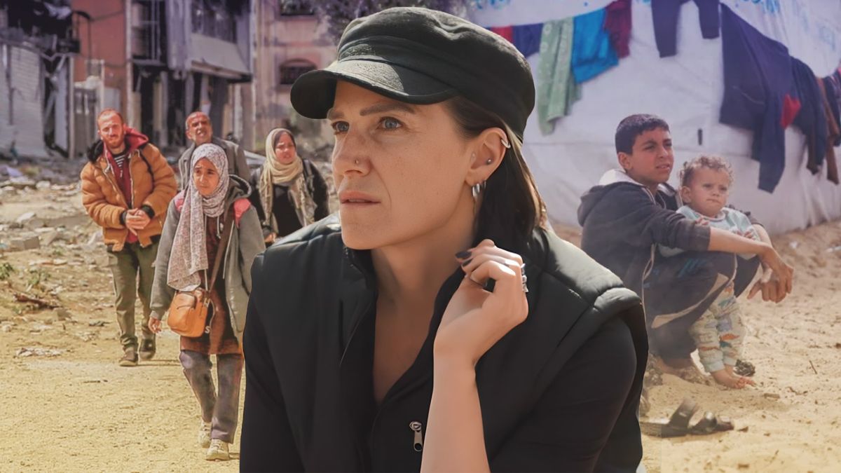 "بحر من الأرواح نصف الميتة" رئيسة منظمة إنارة أروى دايمون تروي مشاهداتها من غزة